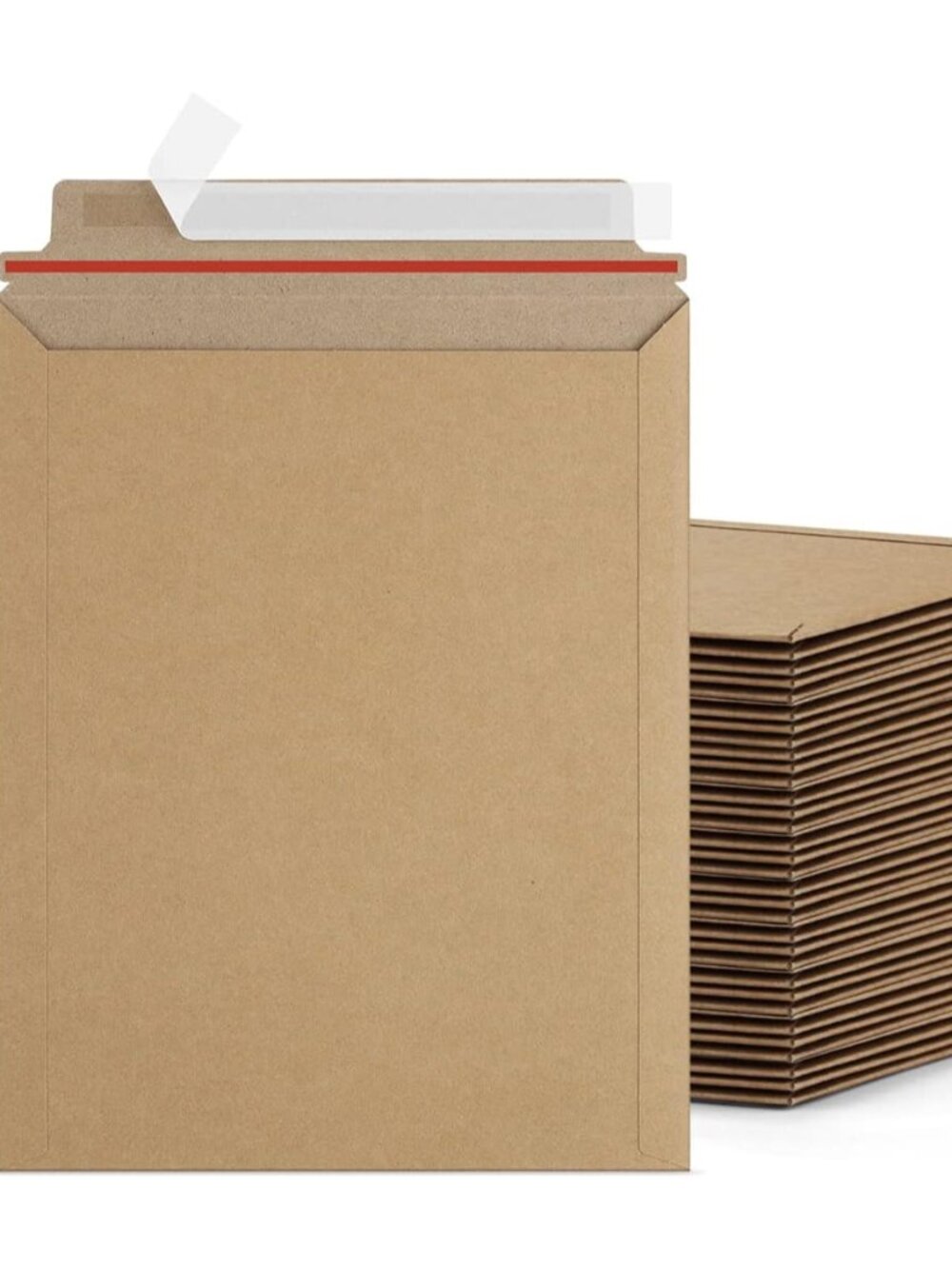 Rigid Mailers Brown 9x12 for Photo, Document and Books, 50 Pack